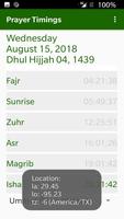 Prayer Timings تصوير الشاشة 3