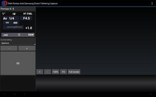 Pentax tethered capture demo capture d'écran 2