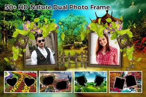 Nature Dual Photo Frame Affiche