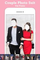 Couple Photo Suit for Love Couple الملصق