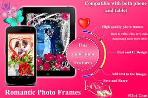 Romantic Love Photo Frame capture d'écran 3