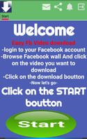 Easy Fb Video download poster
