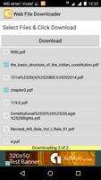 Web File Downloader ภาพหน้าจอ 3