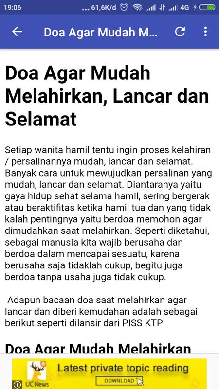 Doa Untuk Ibu Hamil Yang Mau Melahirkan