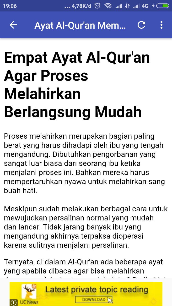 Doa Mudah Melahirkan For Android Apk Download