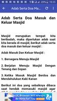 DOA MASUK DAN KELUAR MASJID скриншот 1