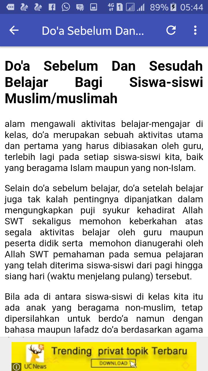 Doa Guru Untuk Anak Didik Bahasa Arab Kumpulan Materi Pelajaran