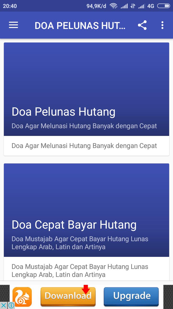 Doa Pelunas Hutangå®‰å