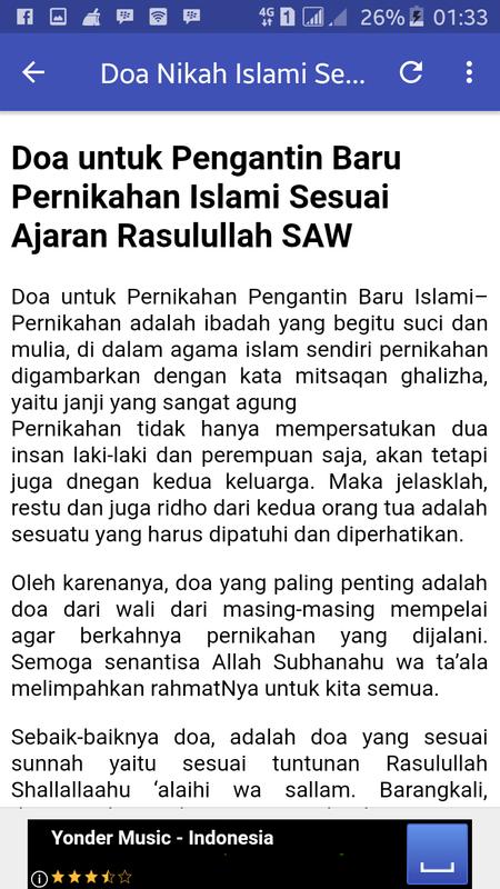 Doa Pernikahan Islam - Nusagates Doa Pernikahan Islam - Nusagates
