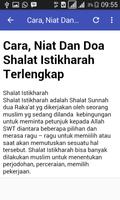 DOA SHALAT ISTIKHARAH ภาพหน้าจอ 3