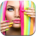Hair Lips Color Changer Camera آئیکن