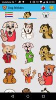 Dogs Chat Stickers poster