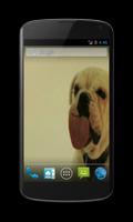 Dog Licking Screen HD LWP Ekran Görüntüsü 1