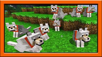 پوستر Dogs mod for minecraft pe