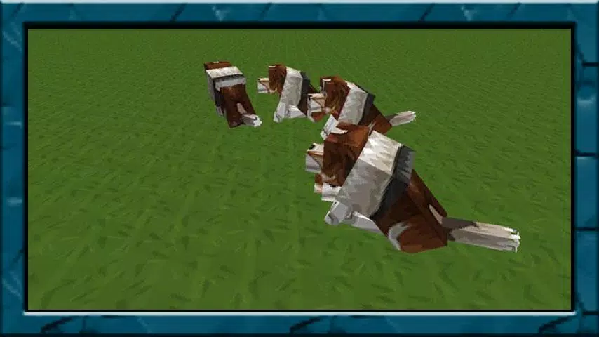 Minecraft wolf kennel