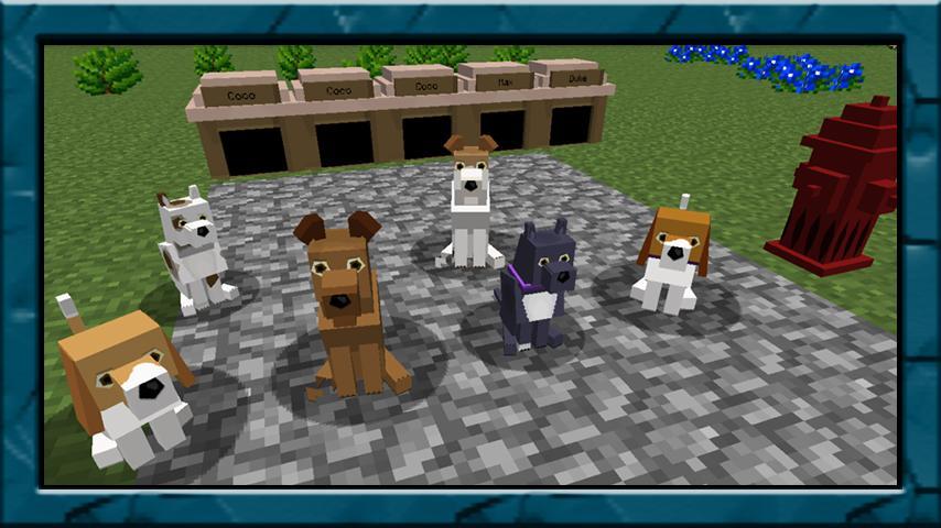 New Dogs Mod For Minecraft Pe For Android Apk Download