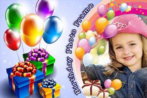 Birthday Photo Frame پوسٹر