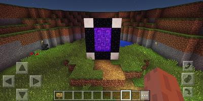 Exciting Cave. Minecraft map plakat