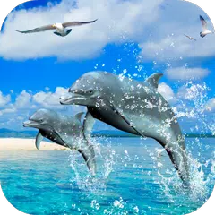 Dolphins 3D Video Wallpaper APK Herunterladen