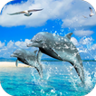 Dolphins 3D Video Wallpaper