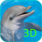 Dolphins Video Wallpaper 3D-icoon