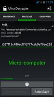 Ultra Md5/SHA1 Decrypter capture d'écran 3