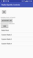 Radio spotify controls screenshot 1