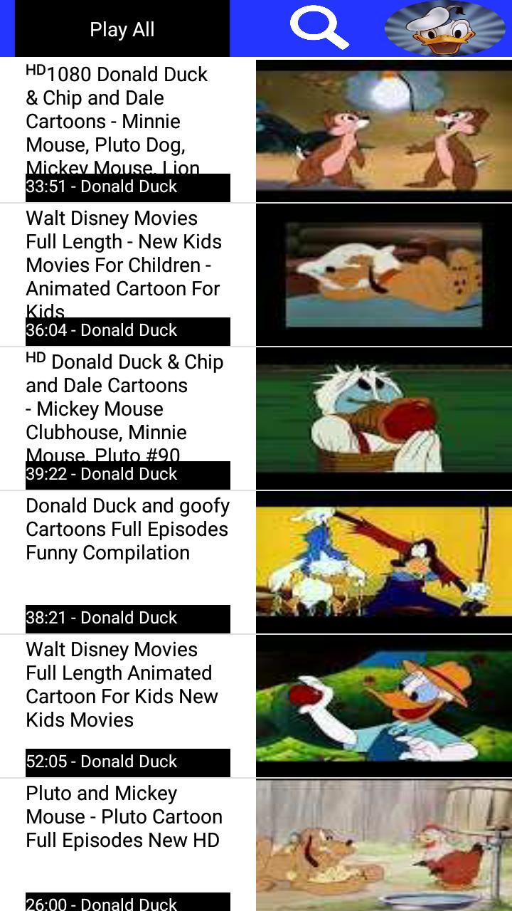 Donald Duck Cartoon APK for Android Download