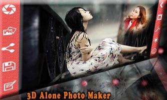 Alone Photo Overlays Frame poster