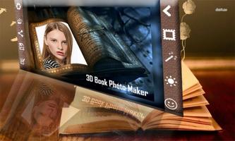 3D Book Photo Frame Affiche