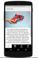 Poster Donating Car Guide