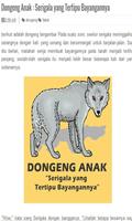 dongeng anak bergambar الملصق