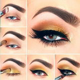 Eye Makeup Video Tutorial Step أيقونة