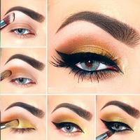 Eye Makeup Video Tutorial Step تصوير الشاشة 1