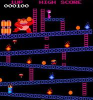 Monkey Kong Classic arcade capture d'écran 1