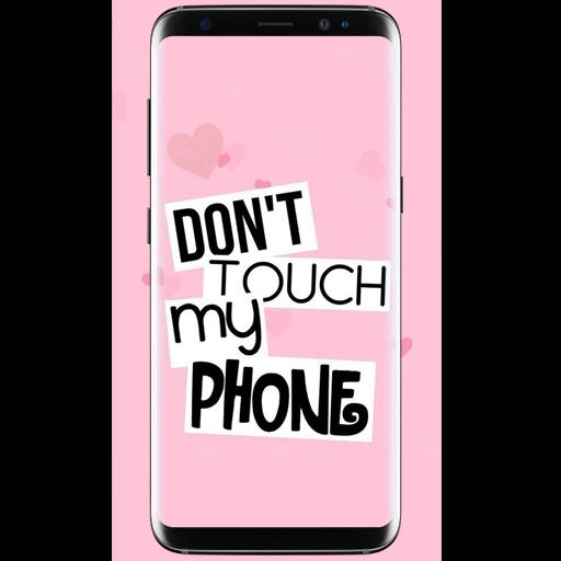 Dont Touch My Phone Wallpapers Hd For Android Apk Download