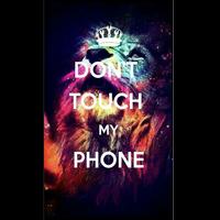 Don't Touch My Phone Wallpapers HD Affiche
