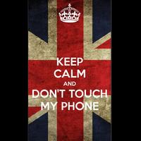 Don't Touch My Phone Wallpapers HD 截圖 2