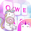 Donut Unicorn Quote Keyboard T