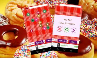 Donuts match games اسکرین شاٹ 1