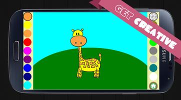 Animal Coloring Books for Kids ภาพหน้าจอ 3