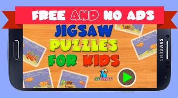 Jigsaw Puzzle For Kids Sea پوسٹر