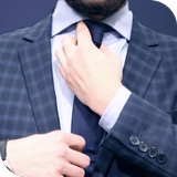كيفية ربط ربطة عنق أيقونة
