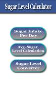 Sugar Level Calculator Poster