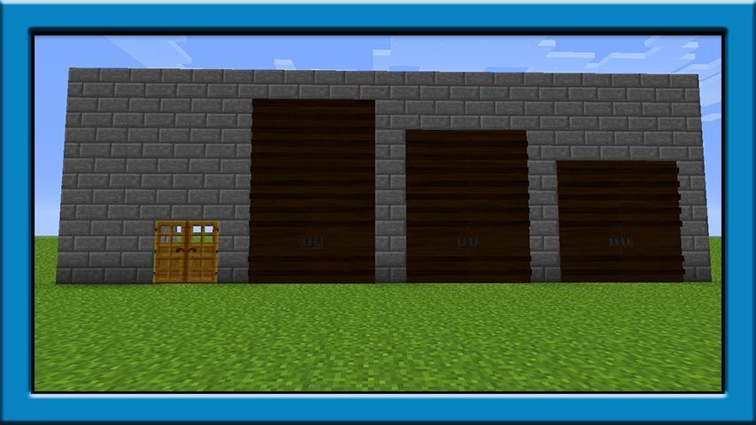 Minecraft garage door mod download 1
