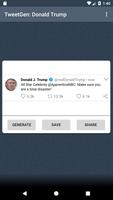 Tweet Generator: Donald Trump स्क्रीनशॉट 1