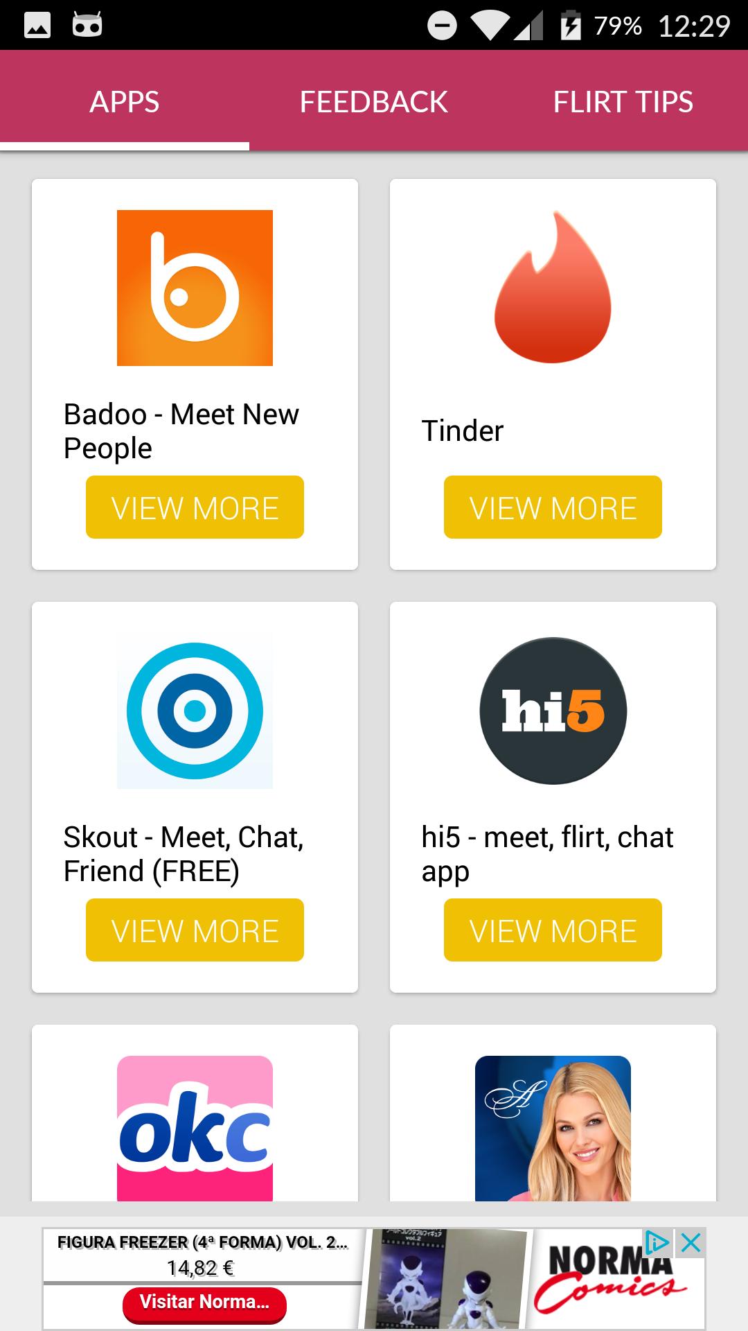 chat and dating app