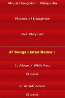 All Songs of Daughter স্ক্রিনশট 2