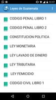 Leyes de Guatemala 海报