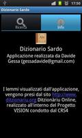 Dizionario Sardo screenshot 2